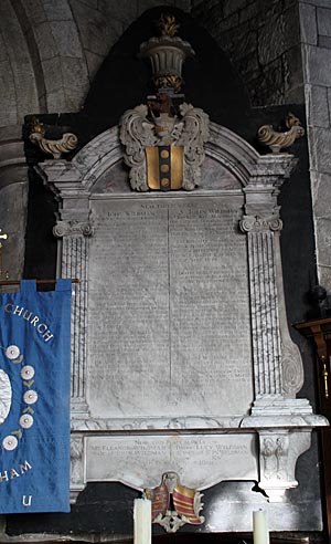 John Wildman's Mural Monument, Shrivenham Church, Berkshire (Oxfordshire) -  Nash Ford Publishing