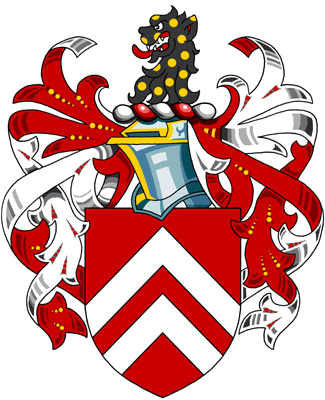 The Hyde Coat of Arms, including Crest -  Nash Ford Publishing